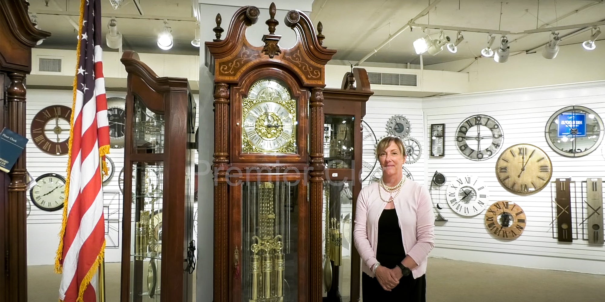 Large Grandfather Clock - Premier Clocks