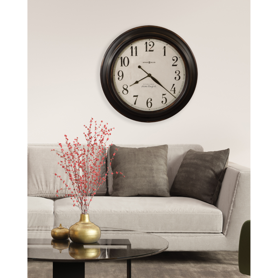 Howard Miller Ashby Wall Clock 625648 - Premier Clocks