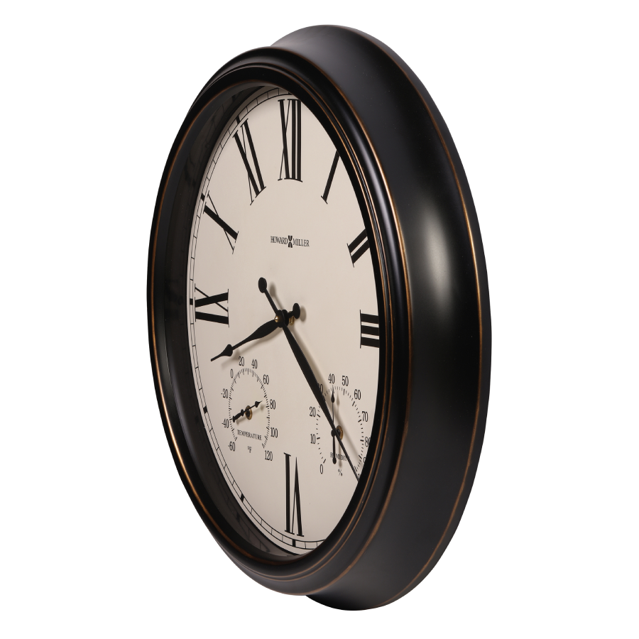 Howard Miller Aspen Outdoor Wall Clock 625677 - Premier Clocks