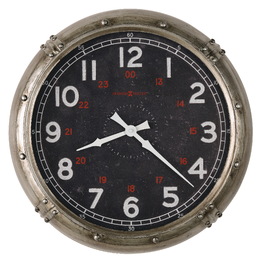 Howard Miller Riggs Wall Clock 625717 - Premier Clocks