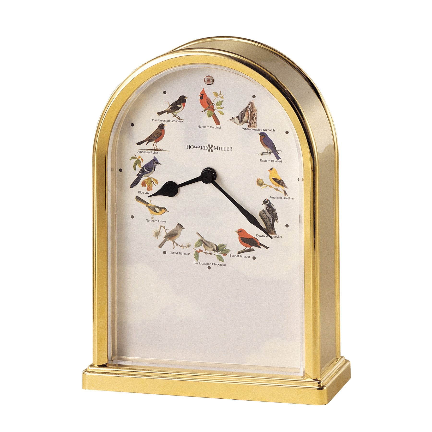 Howard Miller Songbirds III Table Clock 645405 - Premier Clocks