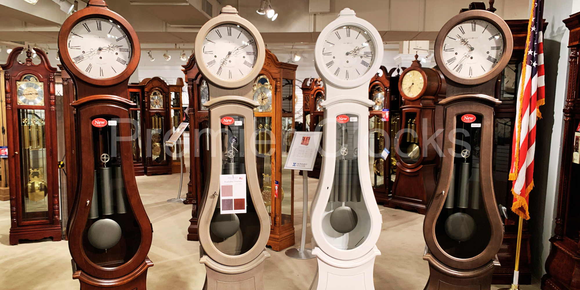 Clock Shop Custom Made Grandfather Clocks | Premier Clocks