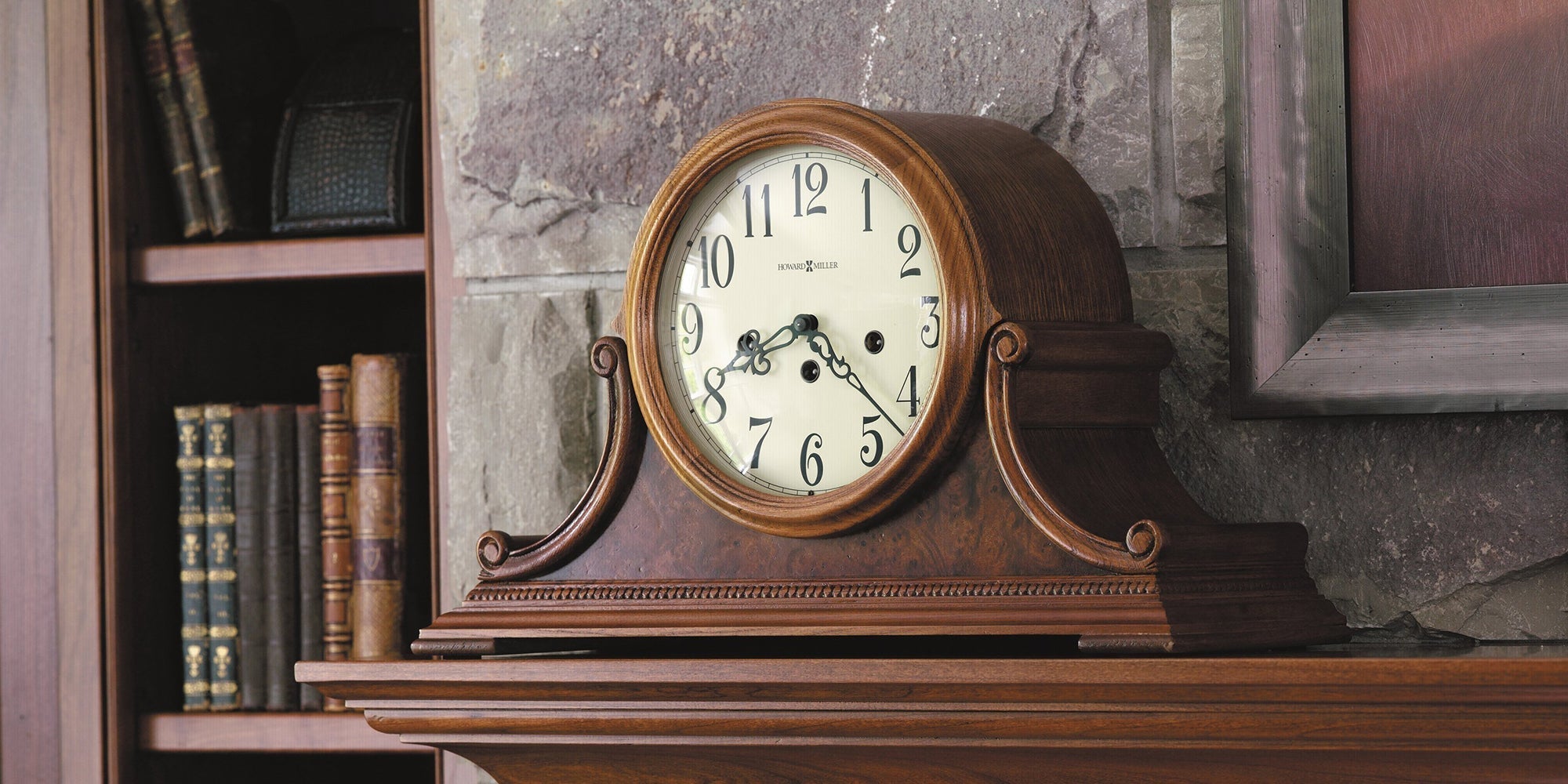 Decorating with a Howard Miller Mantel Clock
