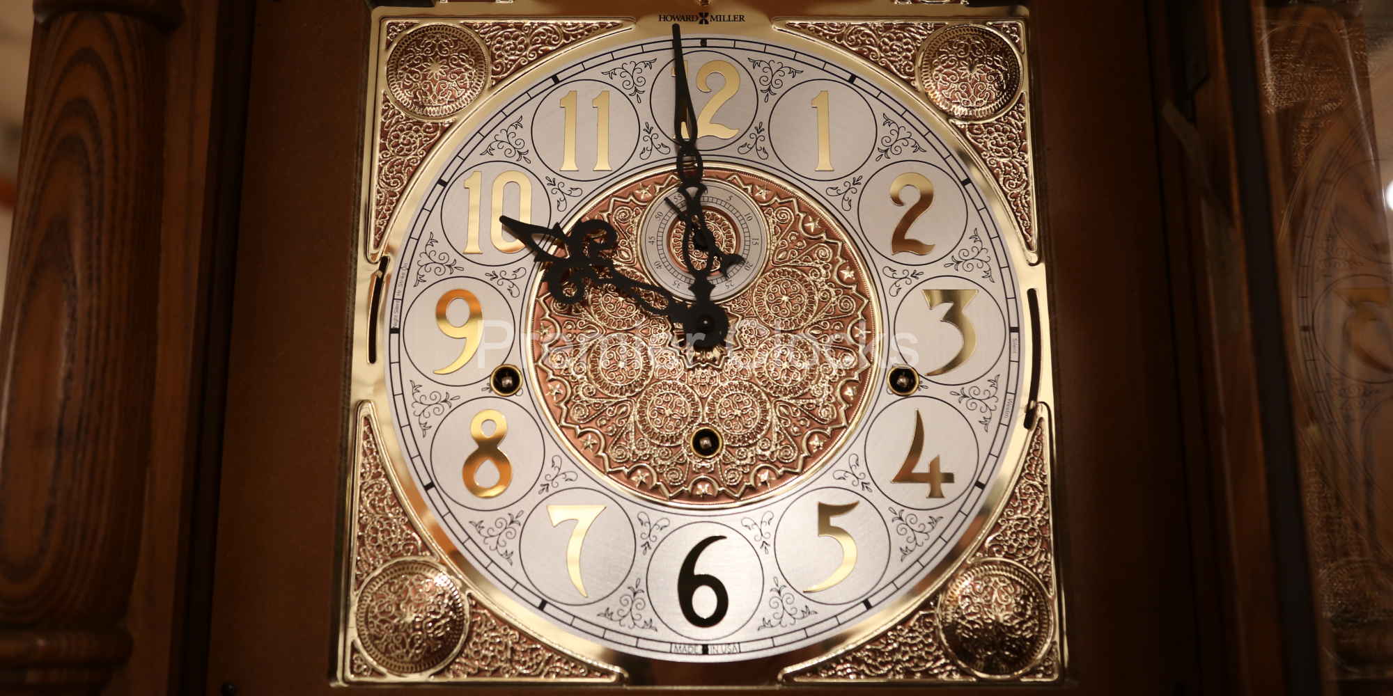 Grandfather Clock Face