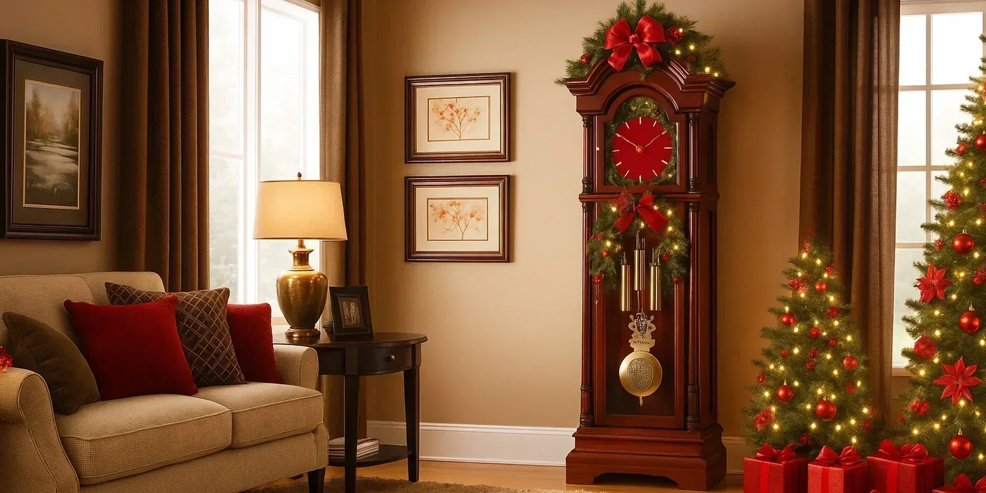 Grandfather Clocks and Christmas Traditions