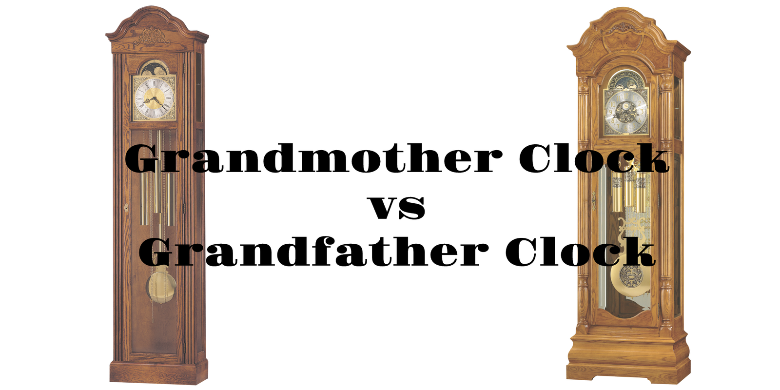 Grandmother Clock vs Grandfather Clock - Premier Clocks