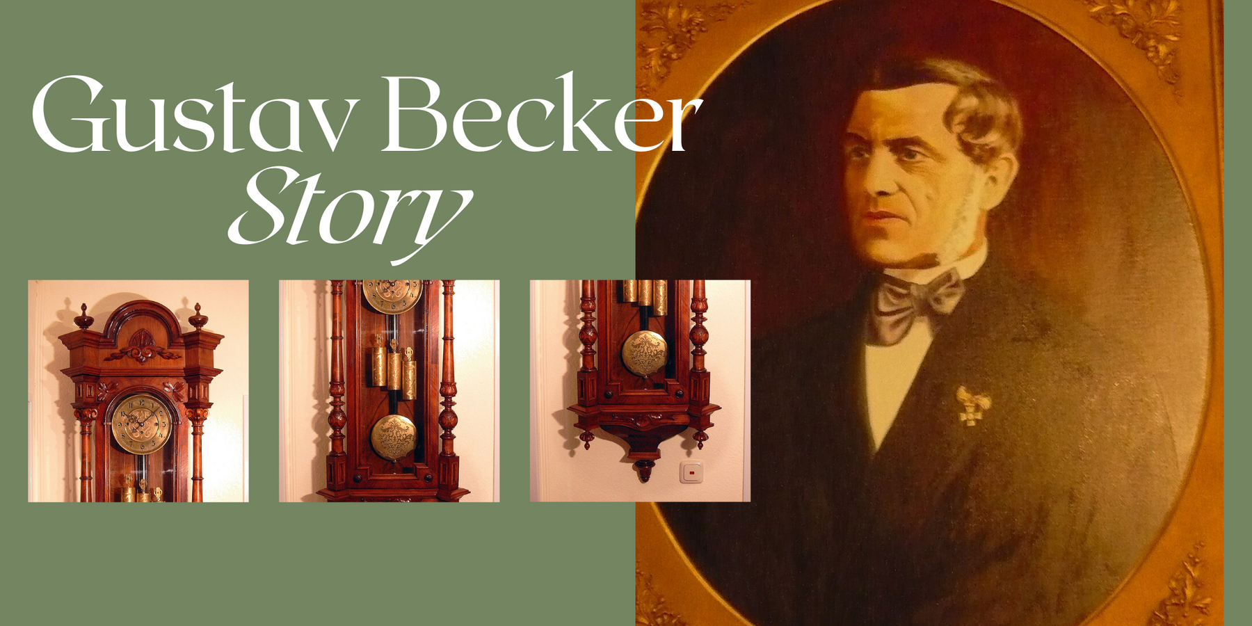 Gustav Becker Story Premier Clocks