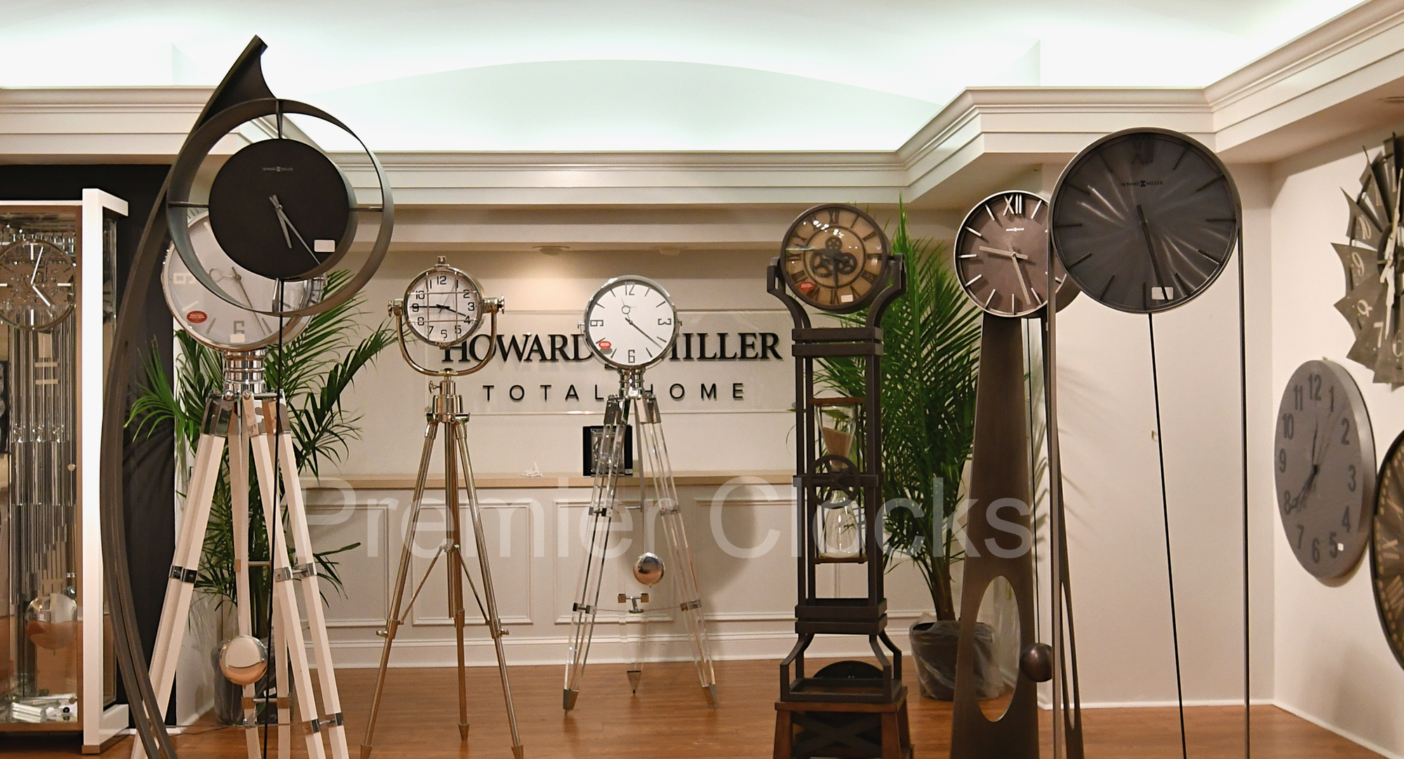 Retired Grandfather Clocks, Floor Clocks, Wall Clocks, Mantel Clocks by Howard Miller and Ridgeway - Premier Clocks