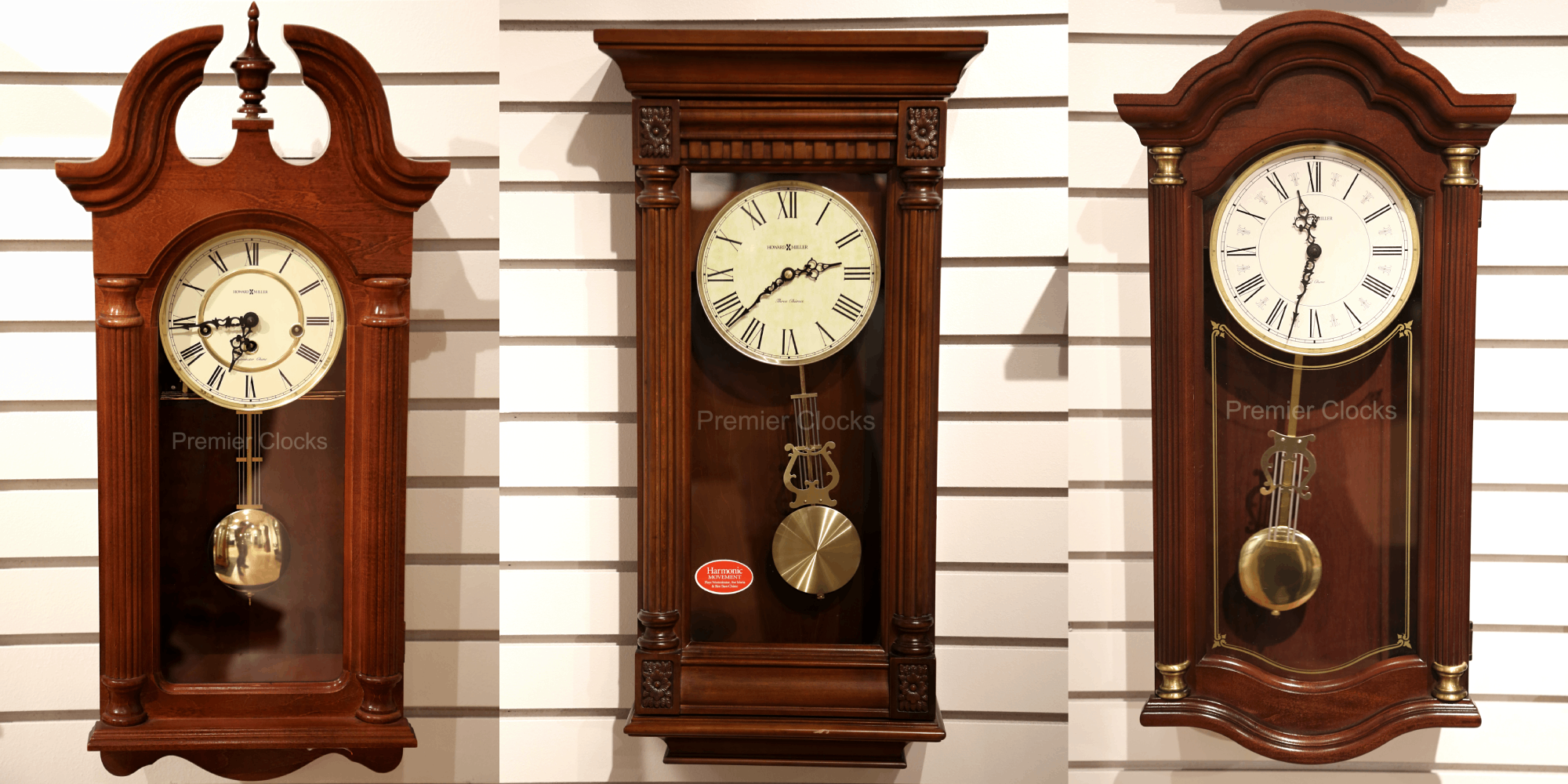 Wall Mount Grandfather Clock - Premier Clocks