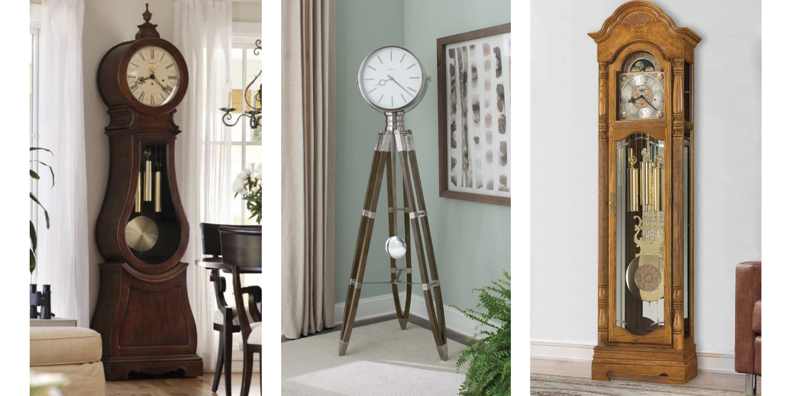 Howard Miller Grandfather Clock Common Styles at Premier Clocks
