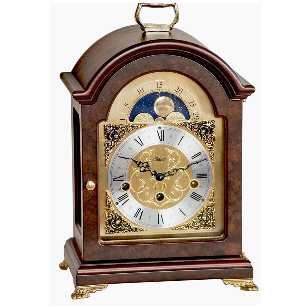 Hermle Aimee Mantel Clock in Walnut