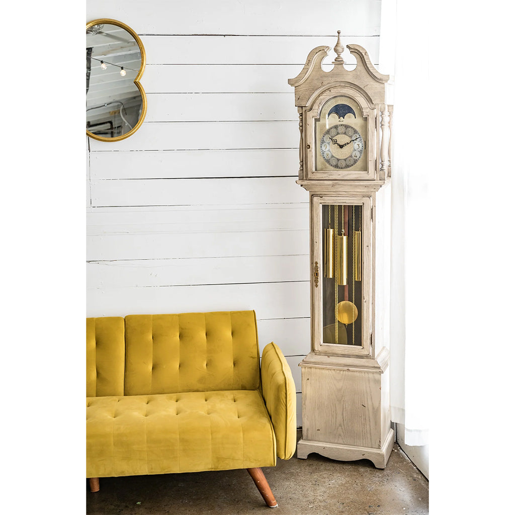 Hermle Alexandria Grandmother Clock in White