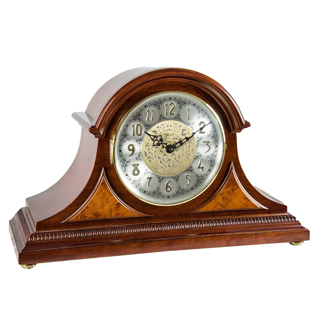 Hermle Amelia Mantel Clock in Cherry
