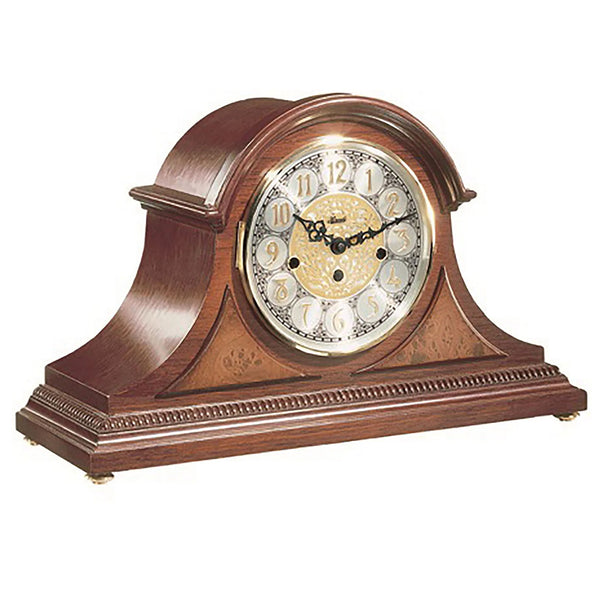 Hermle Amelia Mechanical Mantel Clock in Cherry | Premier Clocks