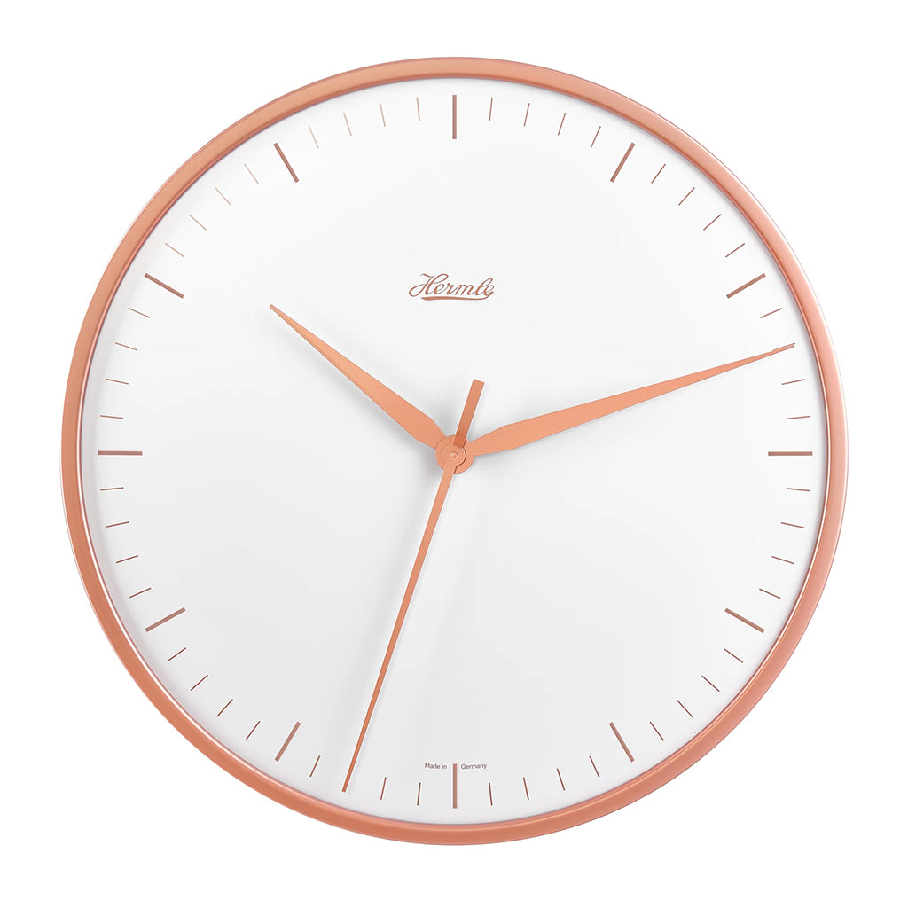 Hermle Aria White Wall Clock - Premier Clocks