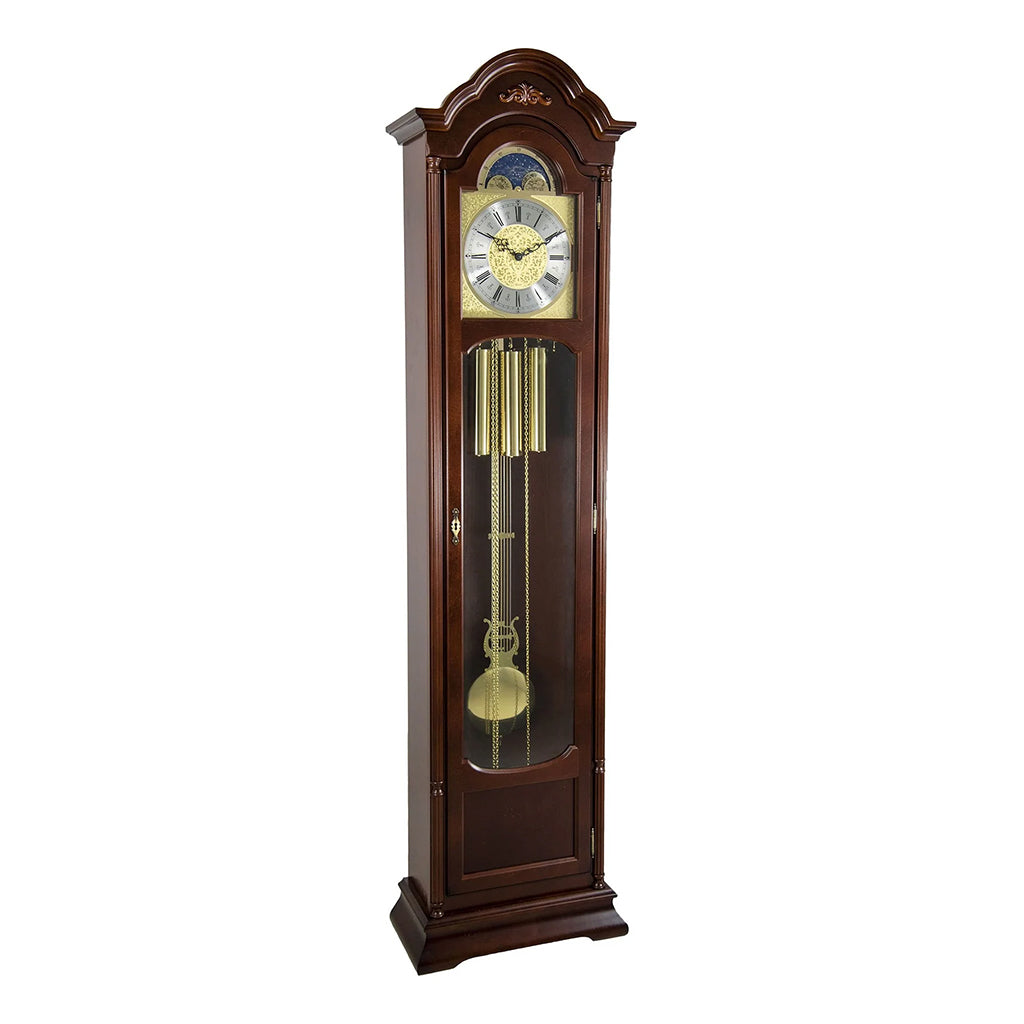 Hermle Atherton Grandfather Clock in Walnut - Premier Clock