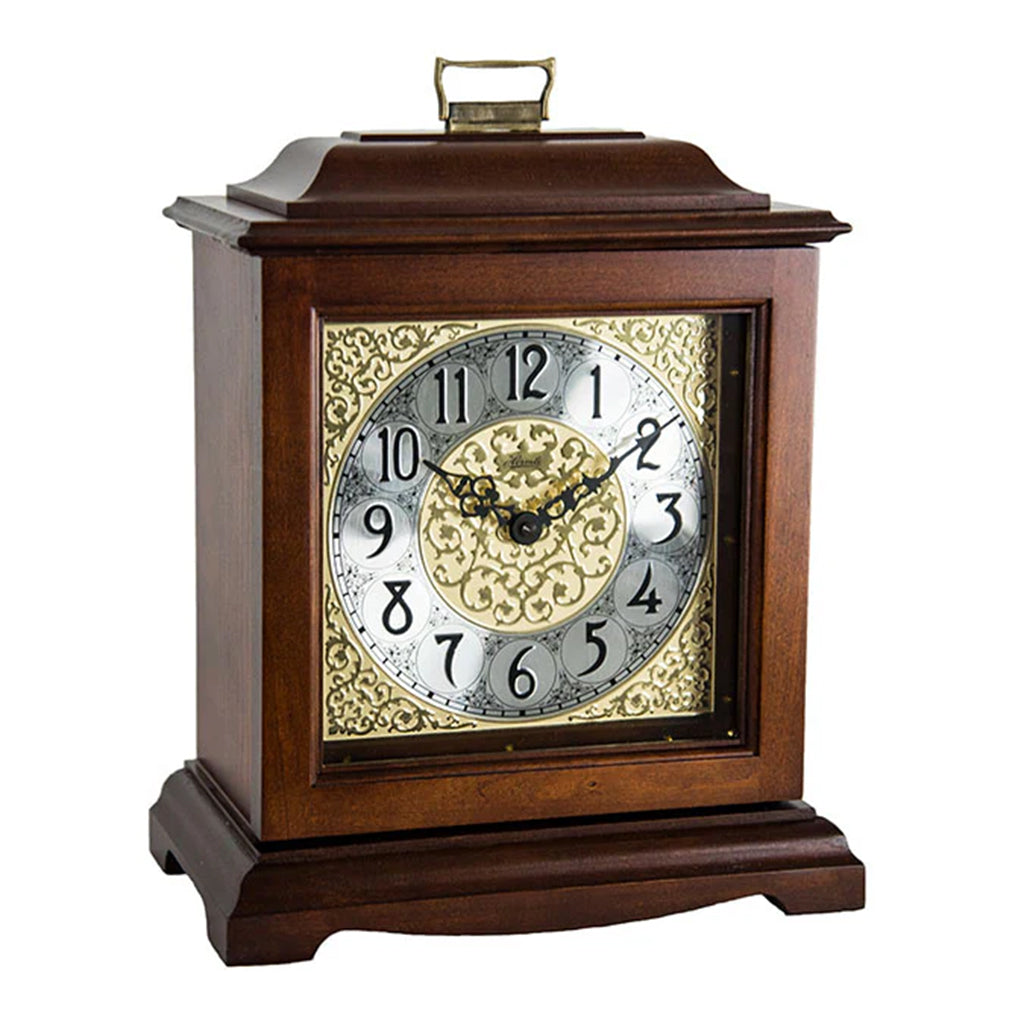 Hermle Austen Quartz Mantel Clock in Cherry - Premier Clocks