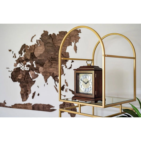 Hermle Austen Quartz Mantel Clock in Cherry | Premier Clocks