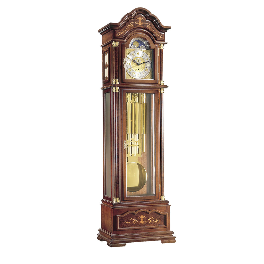 Hermle Biltmore Grandfather Clock in Walnut - Premier Clocks