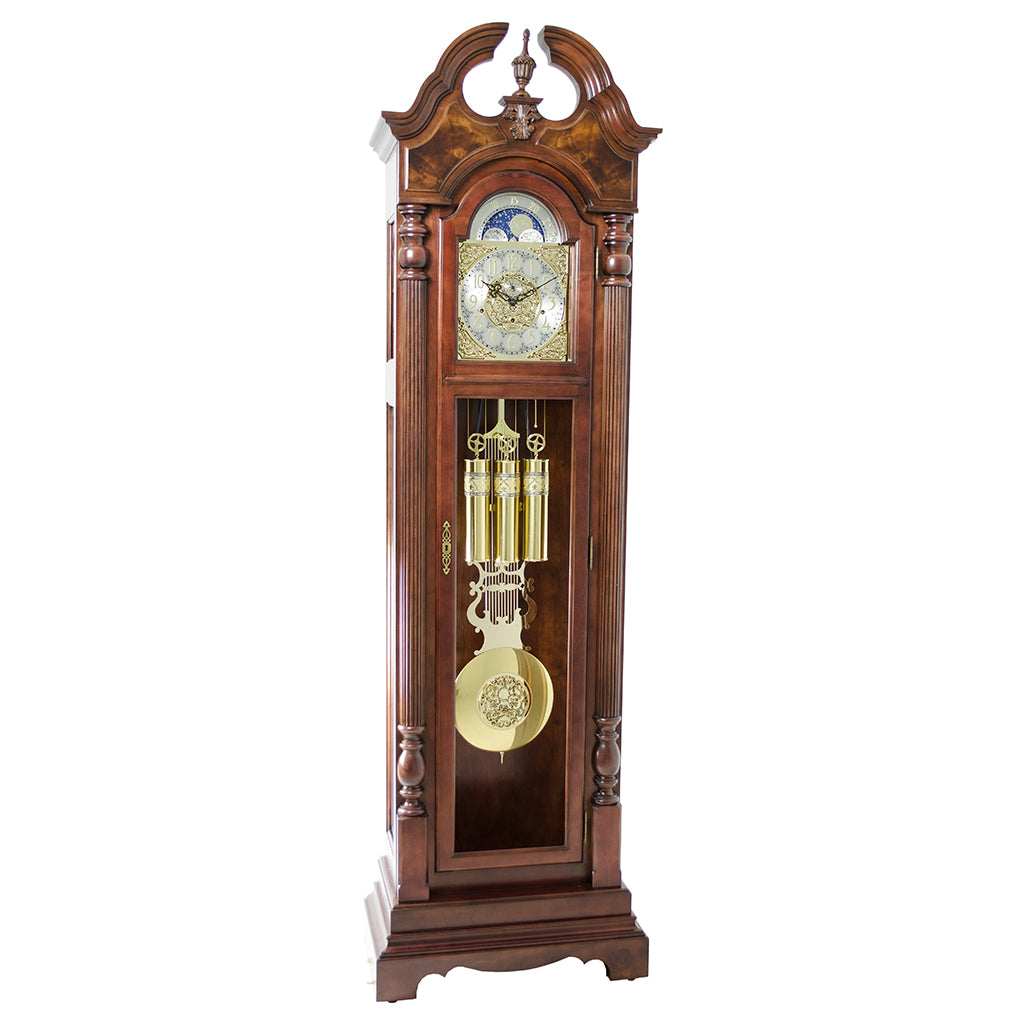 Hermle Blakely Grandfather Clock in Cherry - Premier Clocks