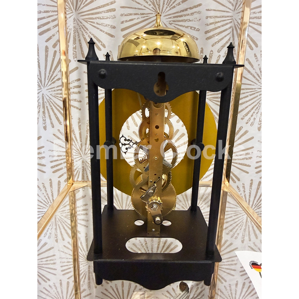 Hermle Bonn Mantel Clock real photo of the back - Premier Clocks