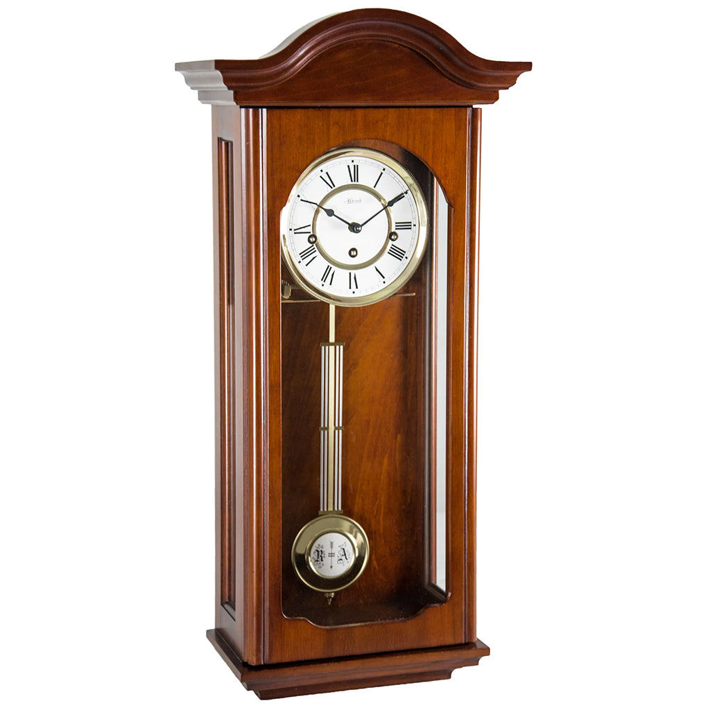 Hermle Brooke Wall Clock in Cherry - Premier Clocks