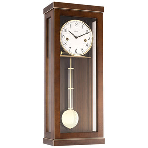 Hermle Carrington Wall Clock in Walnut with Westminster Chimes Hermle Carrington Wall Clock in Walnut with Westminster Chimes
