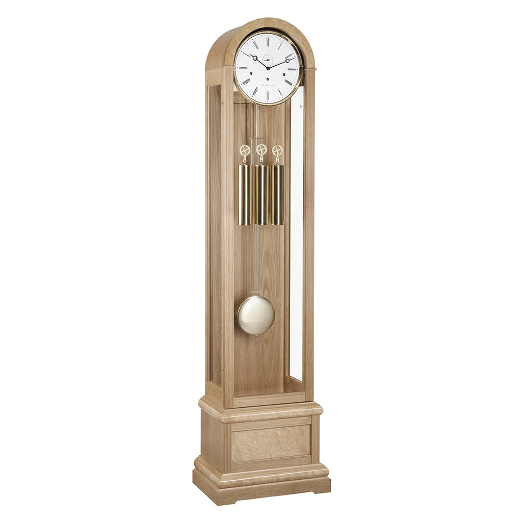 Hermle Charlotte Grandfather Clock in Oak - Premier Clocks