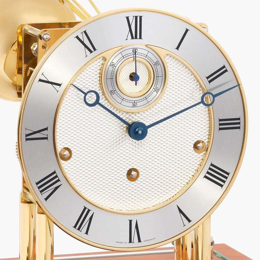 Hermle Chigwell Mantel Clock in Light Cherry - Premier Clocks