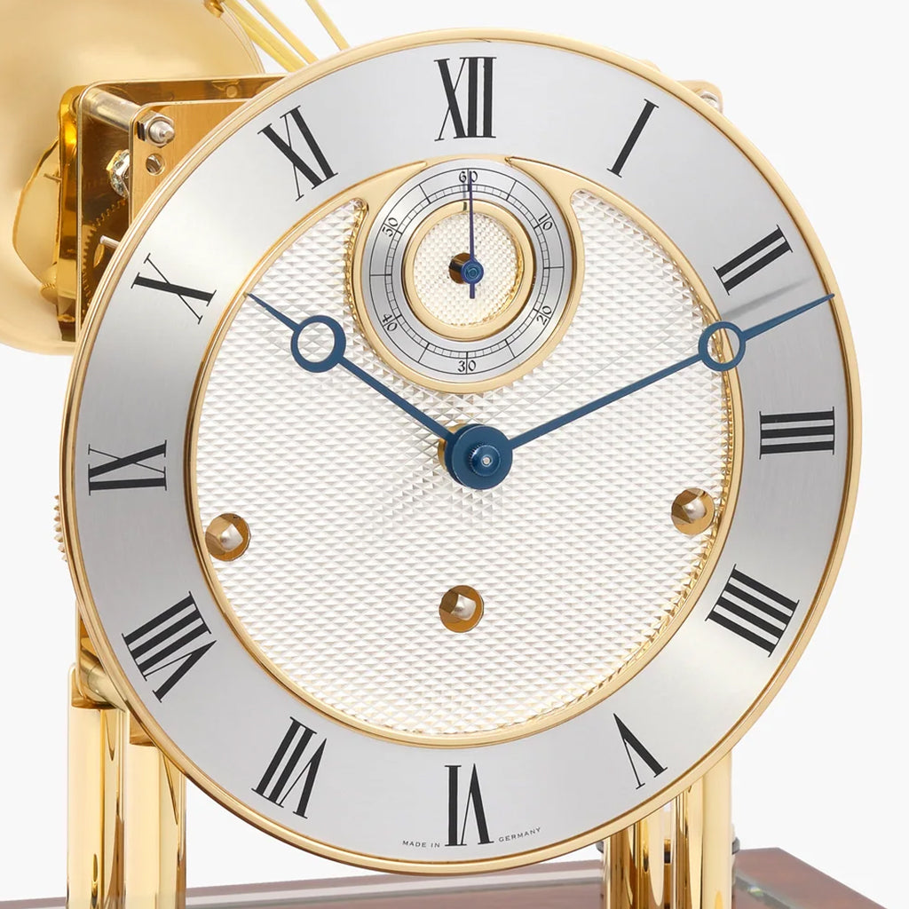 Hermle Chigwell Mantel Clock in Walnut - Premier Clocks