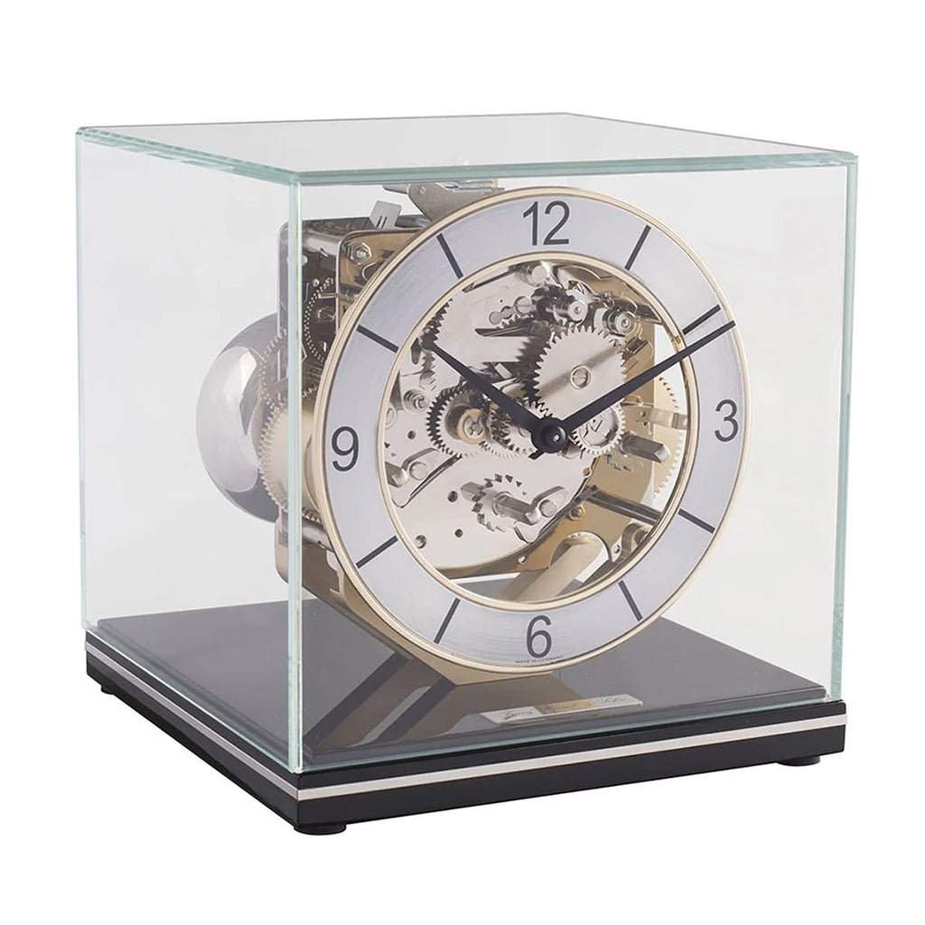 Hermle Clarke Mantel Clock in Black - Premier Clocks