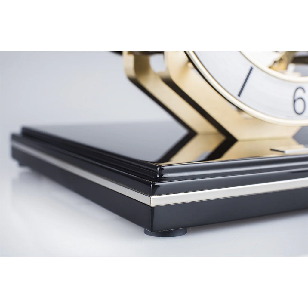 Hermle Clarke Mantel Clock in Black base - Premier Clocks