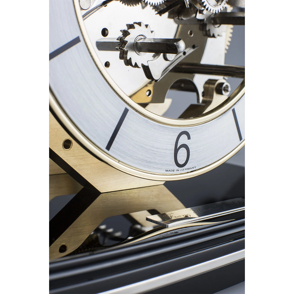 Hermle Clarke Mantel Clock in Black - Premier Clocks