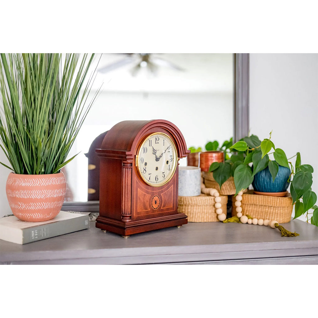 Hermle Clearbrook Mechanical Mantel Clock lifestyle - Premier Clocks