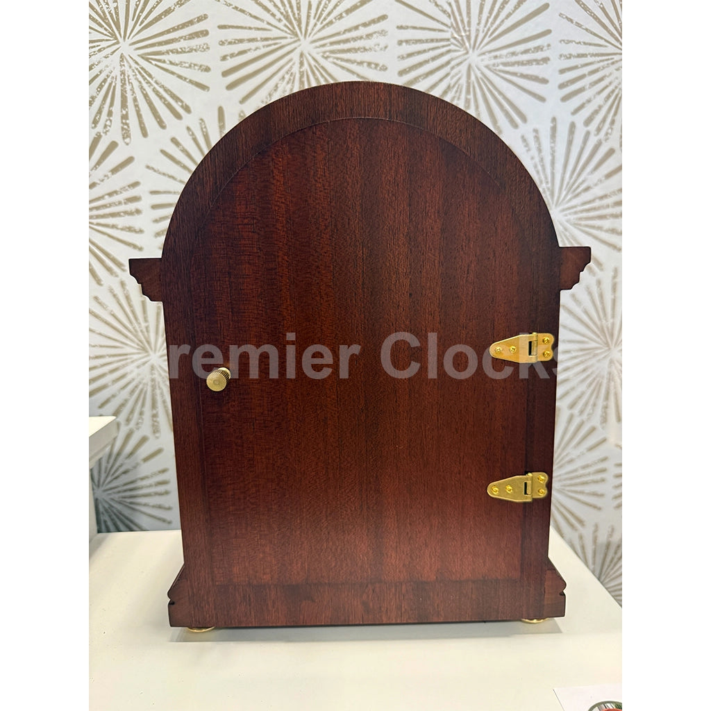 Hermle Clearbrook Mechanical Mantel Clock real photo back - Premier Clocks