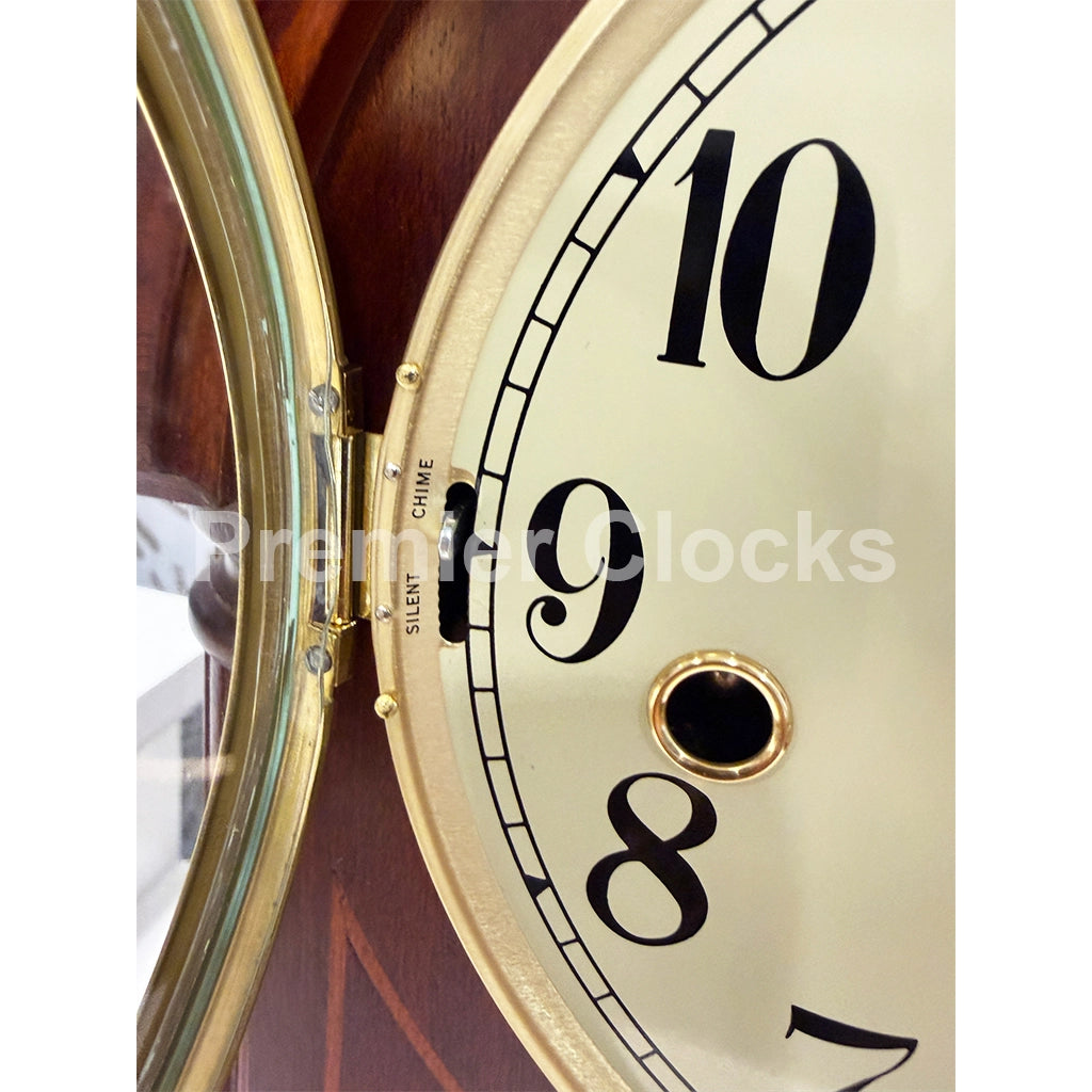 Hermle Clearbrook Mechanical Mantel Clock real photo of the chime levelers - Premier Clocks