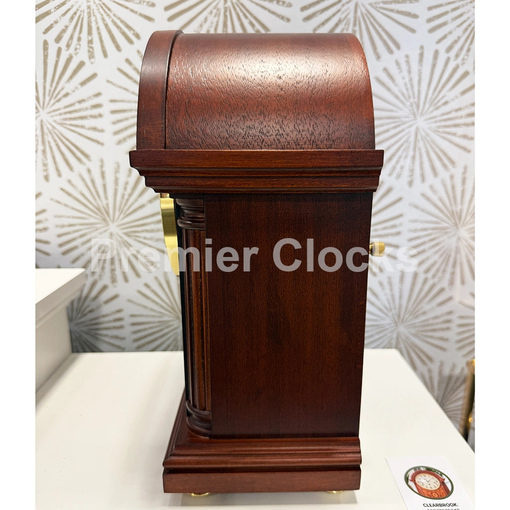 Hermle Clearbrook Mechanical Mantel Clock real photo of the side - Premier Clocks