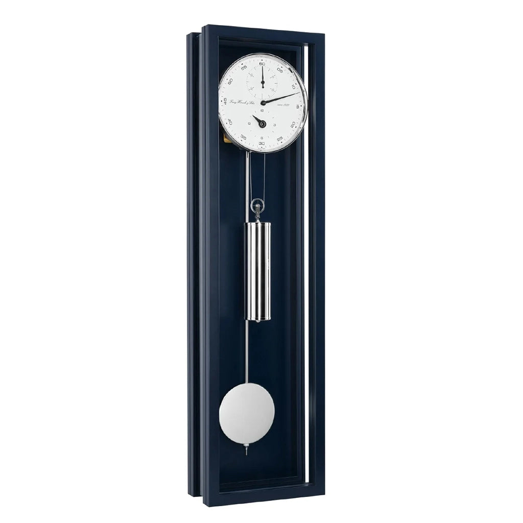 Hermle Emmett Wall Clock in Blue - Premier Clocks