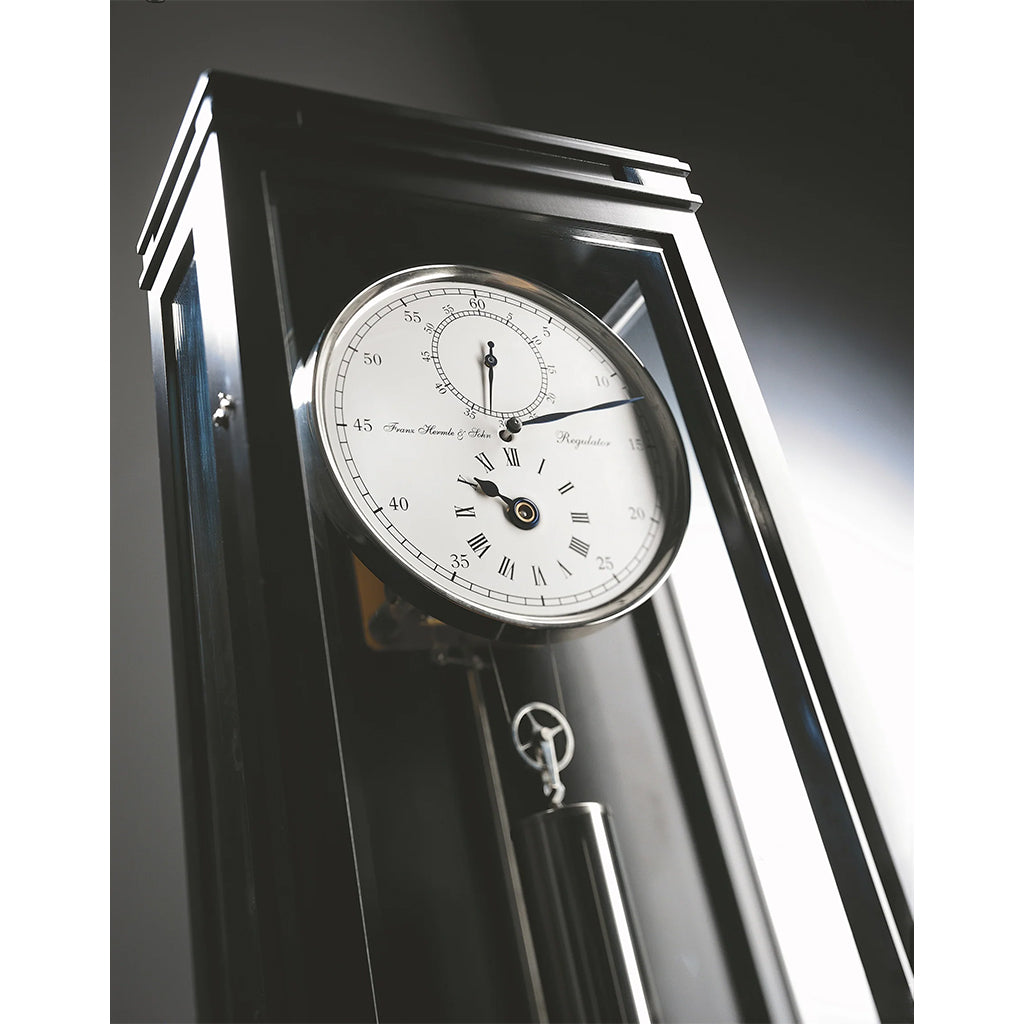 Hermle Greenwich Wall Clock in Black - Premier Clocks