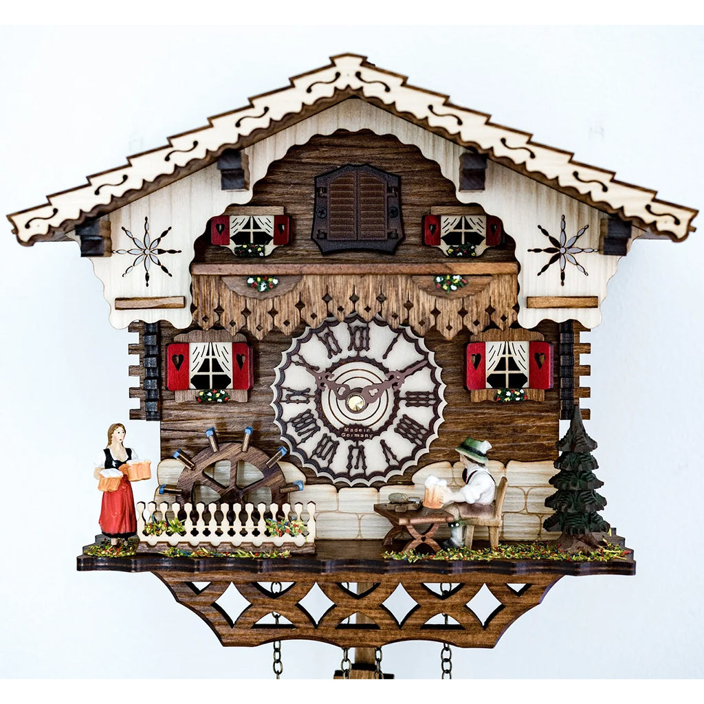 Hermle Gunter Cuckoo Clock details - Premier Clocks