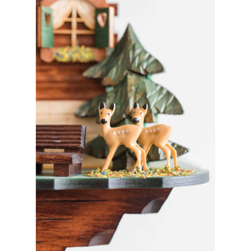 Hermle Heidelberg Cuckoo Clock figurines - Premier Clocks