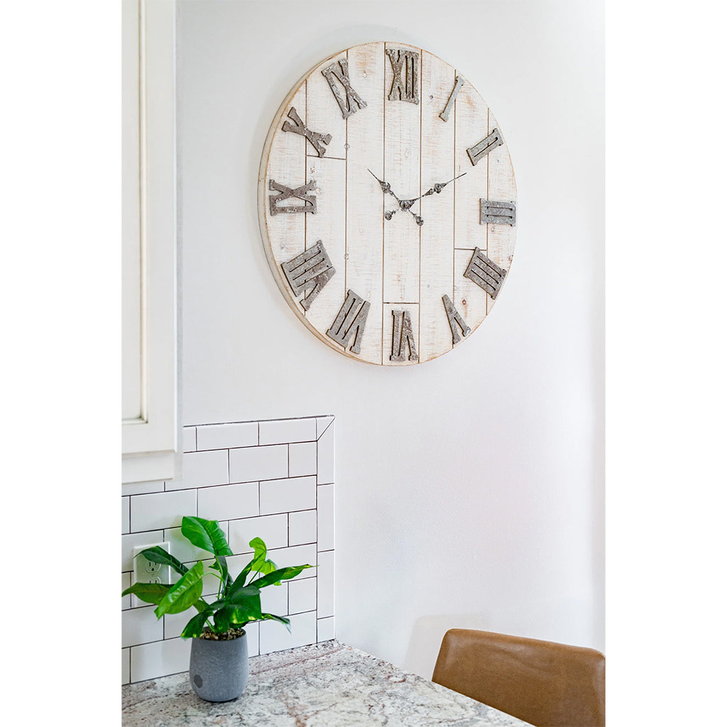 Hermle Henry Wall Clock in the kitchen interior decor - Premier Clocks