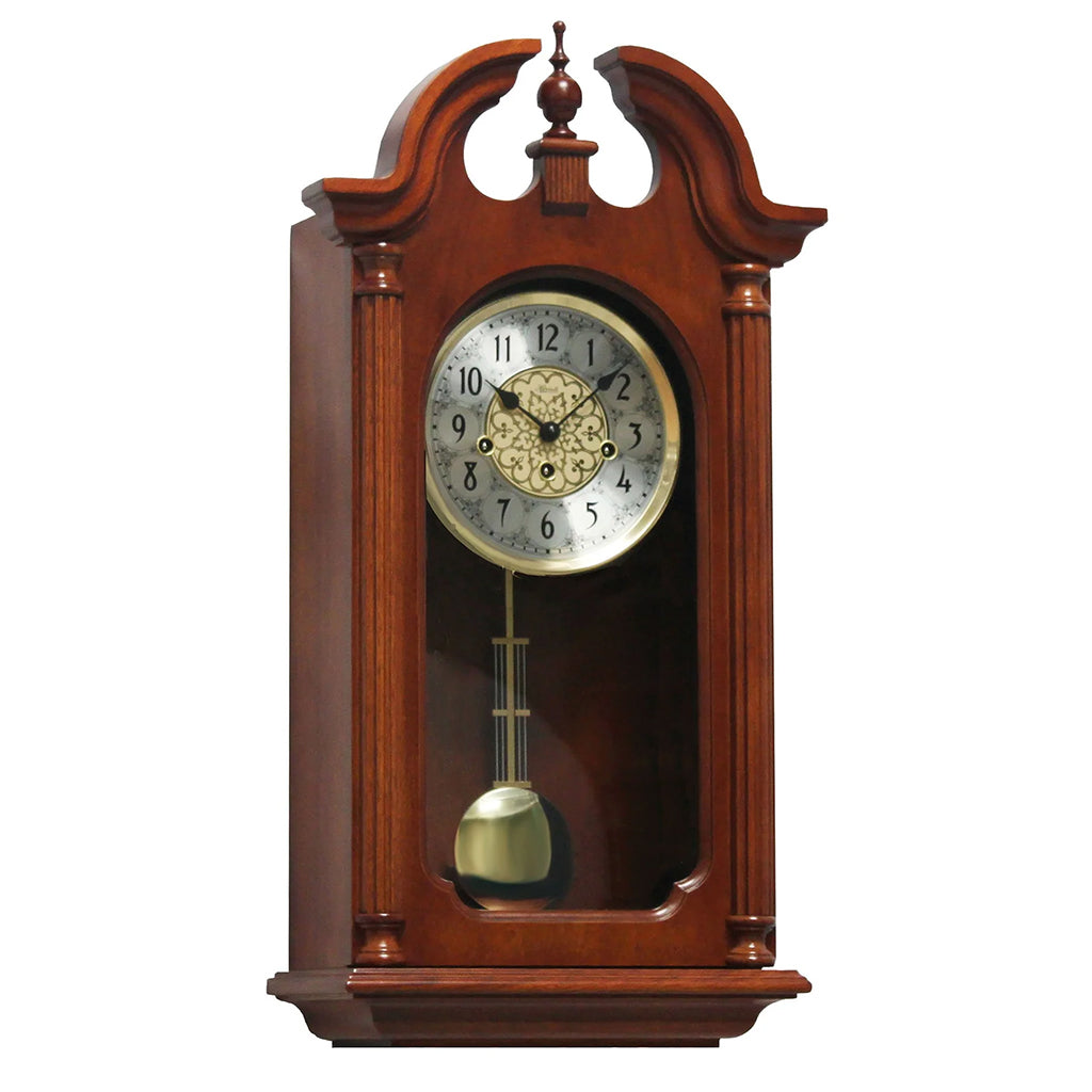 Hermle Hopewell Wall Clock in Cherry - Premier Clocks