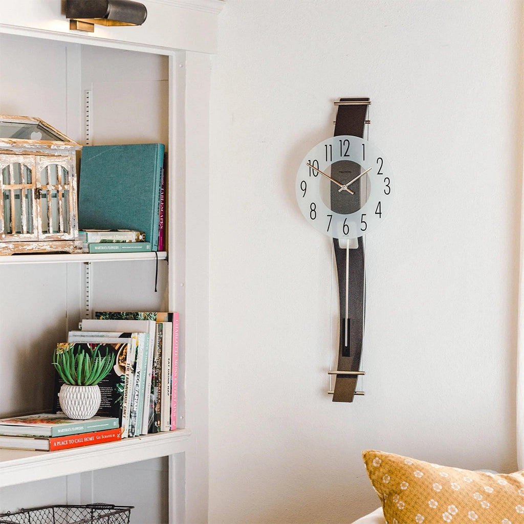 Hermle Kennington Wall Clock in Anthracite in interior design - Premier Clocks