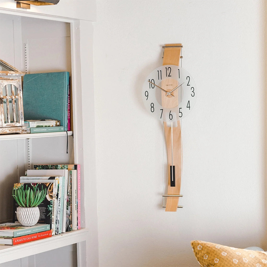 Hermle Kennington Wall Clock in Beech - Premier Clocks