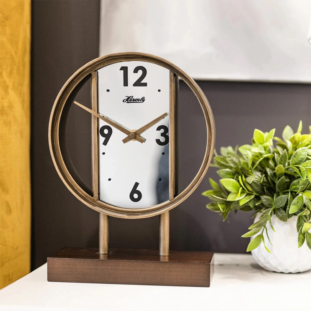 Hermle Levi Mantel Clock in interior decor - Premier Clocks
