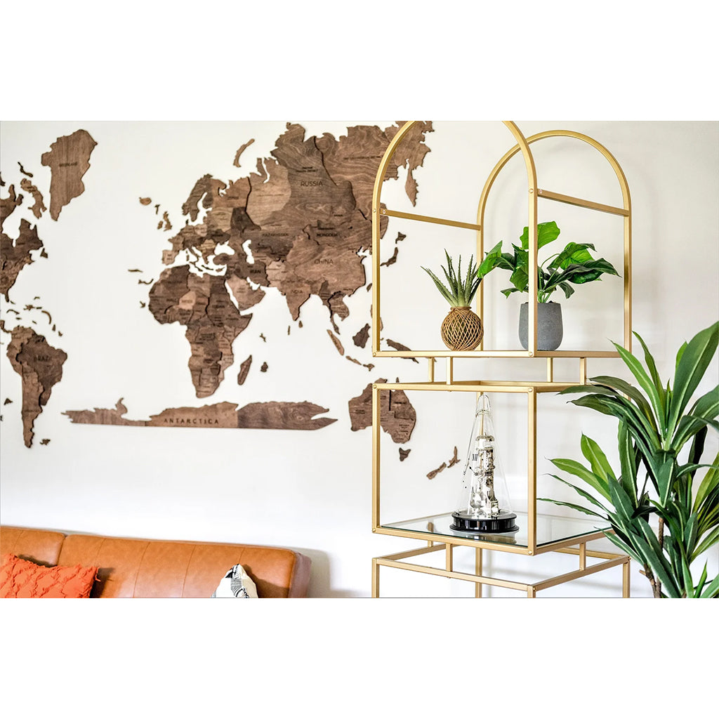 Hermle Leyton II Mantel Clock in Black