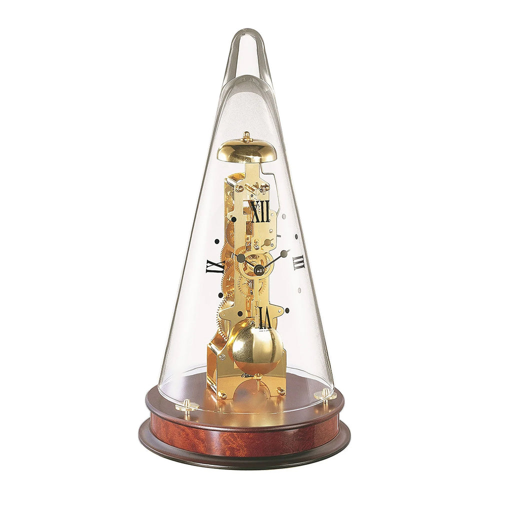 Hermle Leyton Mantel Clock in Mahogany - Premier Clocks