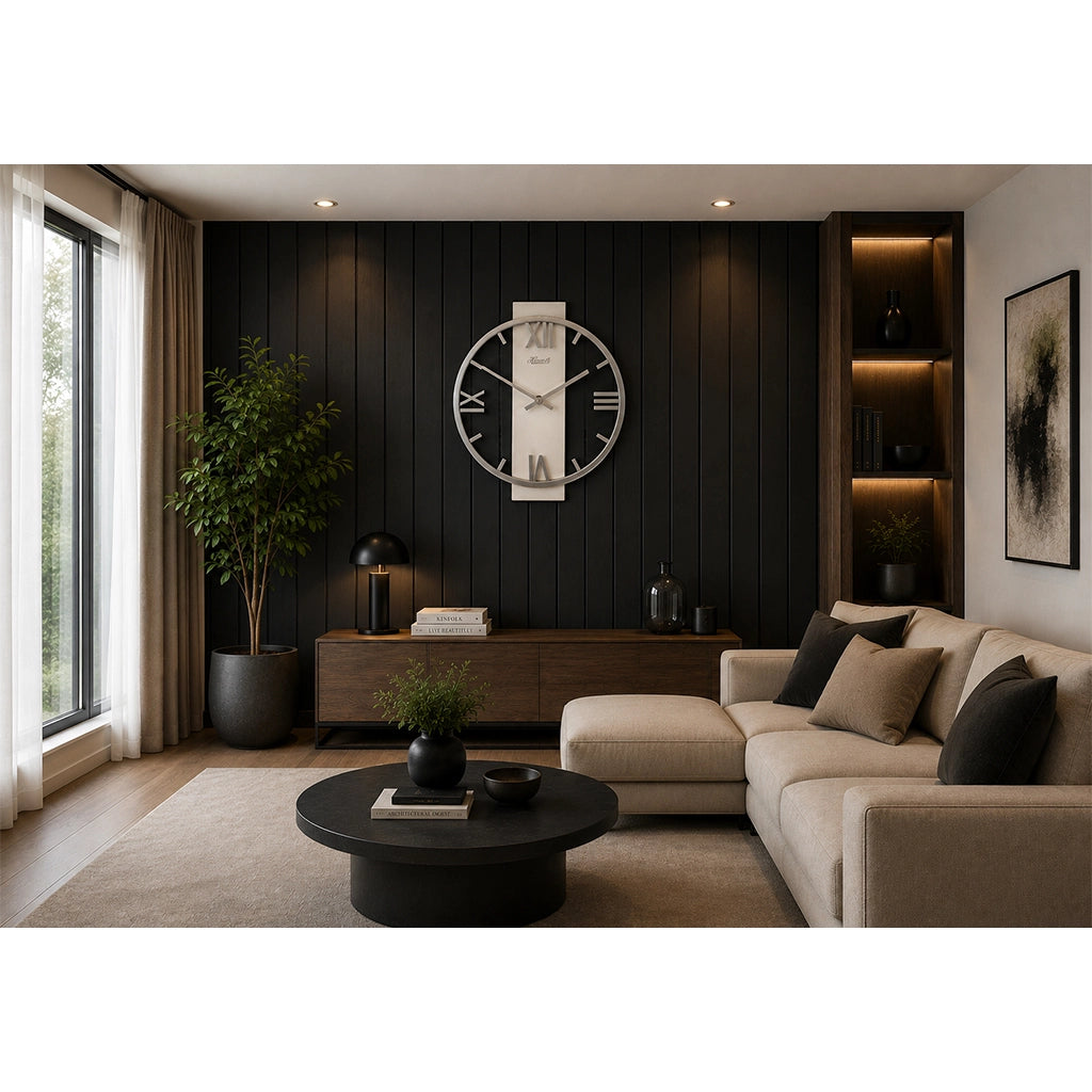 Hermle Liam Wall Clock in interior design - Premier Clocks