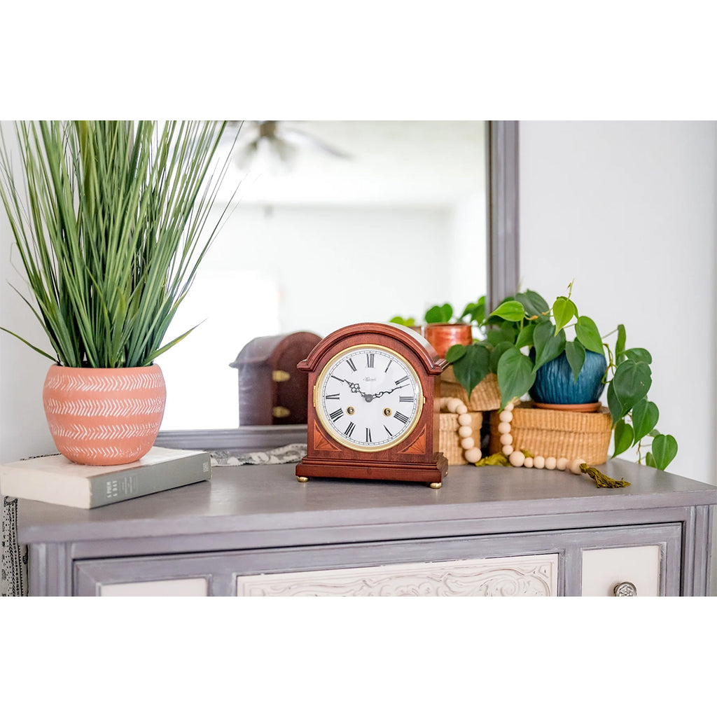 Hermle Liberty Mantel Clock in interior design - Premier Clocks